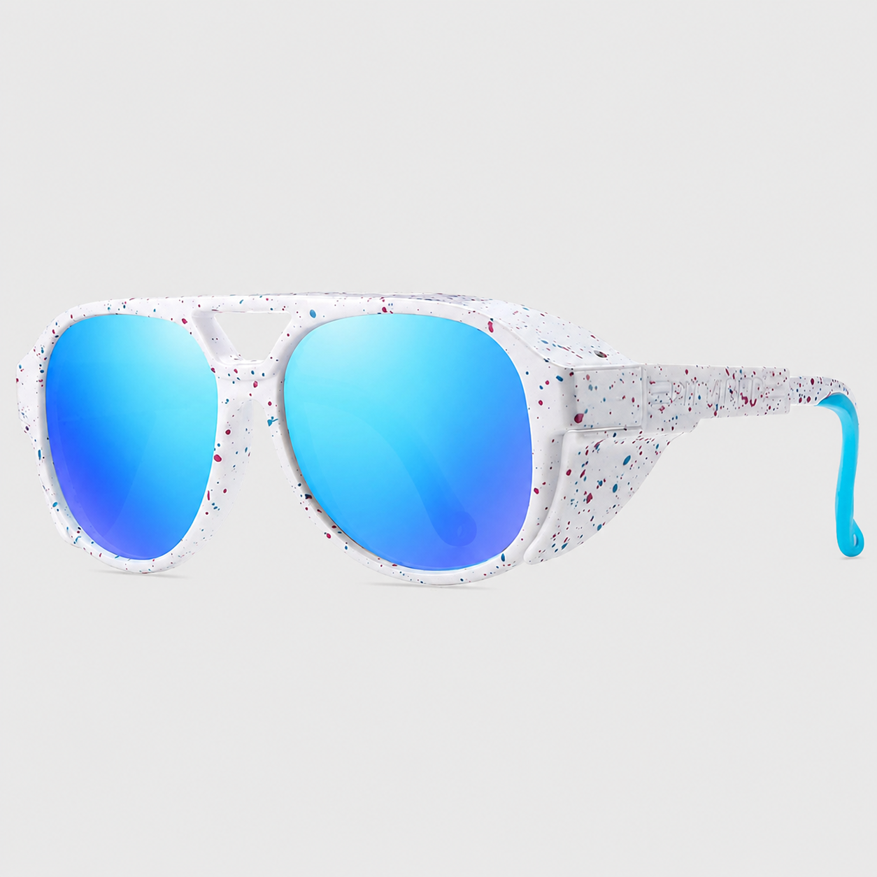 Motorradbrille mit Seitenschutz – UV400 Schutz -    Zorenza