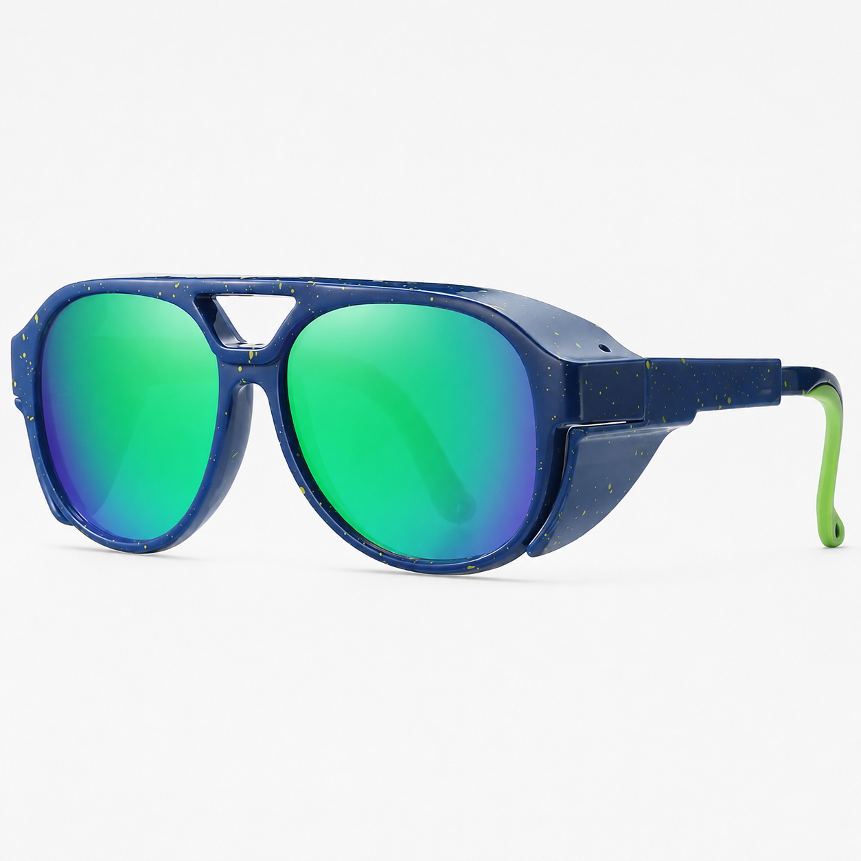 Motorradbrille mit Seitenschutz – UV400 Schutz -    Zorenza