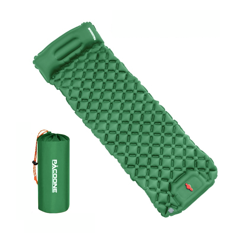 Aufblasbare Campingmatte mit Kissen – Leicht, Wasserdicht & Kompakt Zorenza