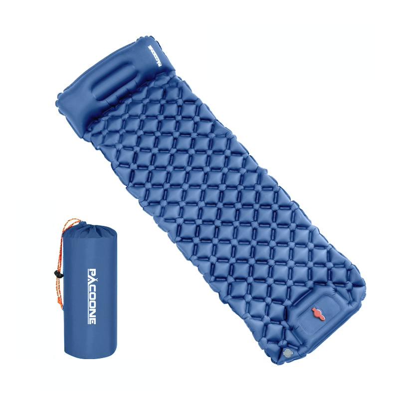 Aufblasbare Campingmatte mit Kissen – Leicht, Wasserdicht & Kompakt Zorenza