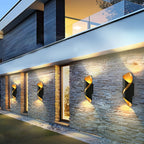 Wandleuchte LED Aluminium modern für Außen- und Innenbereich -    Zorenza