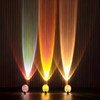 Ovale Tischlampe mit warmem Stimmungslicht Zorenza