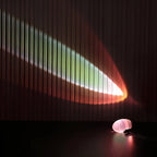Ovale Tischlampe mit warmem Stimmungslicht Zorenza