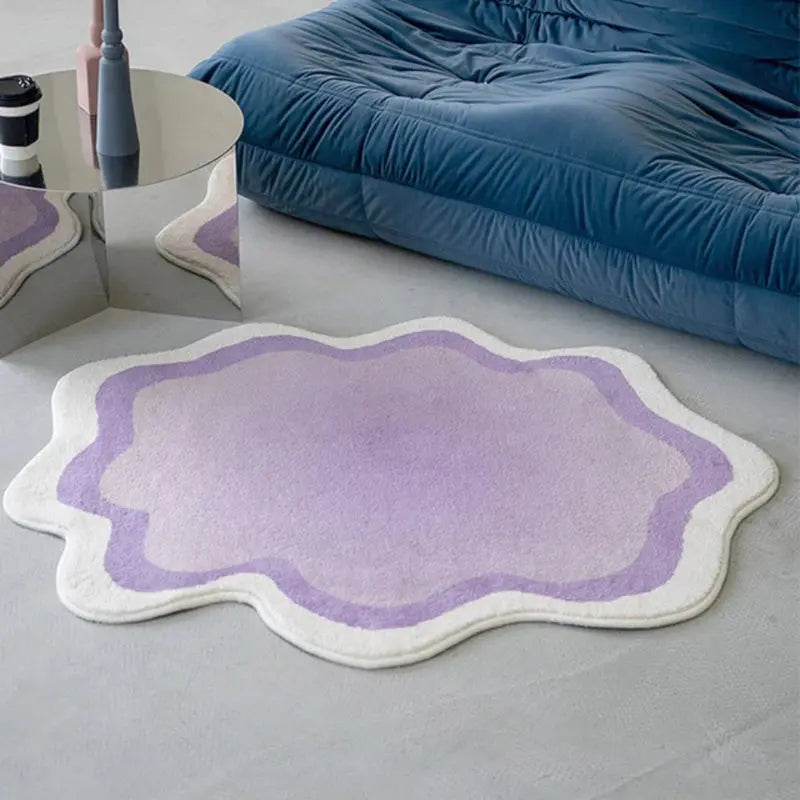 Pastell-Wolken-Teppich für Wohn- und Schlafräume Zorenza