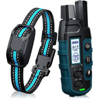 Hundetraining-Halsband mit Fernbedienung, wasserdicht -    Zorenza