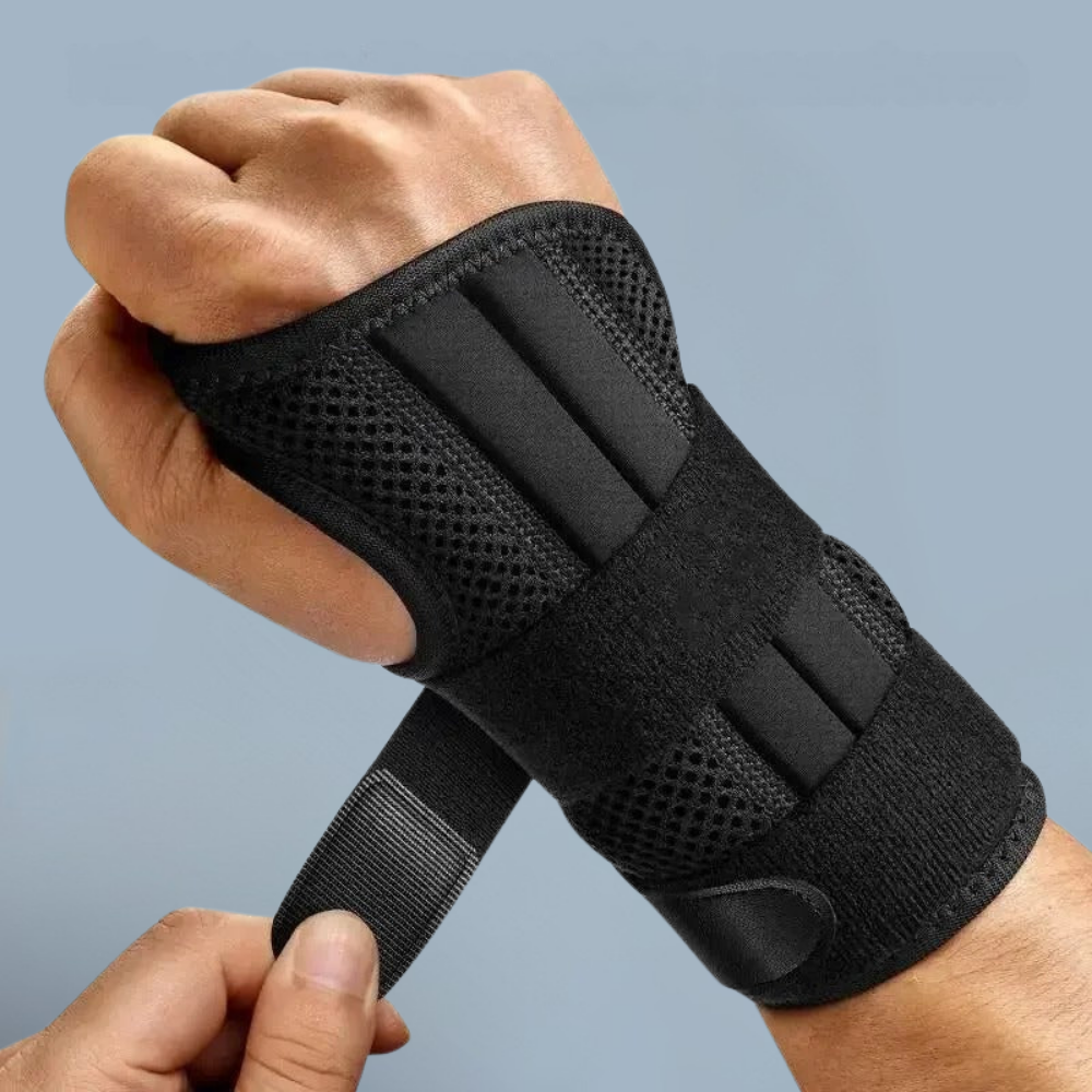 Handgelenkbandage mit Schiene – Verstellbar und stabilisierend -    Zorenza