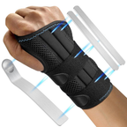 Handgelenkbandage mit Schiene – Verstellbar und stabilisierend -    Zorenza