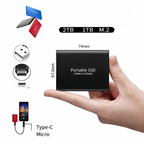 Externe SSD 2TB – Ultraschnell & Kompakt -    Zorenza