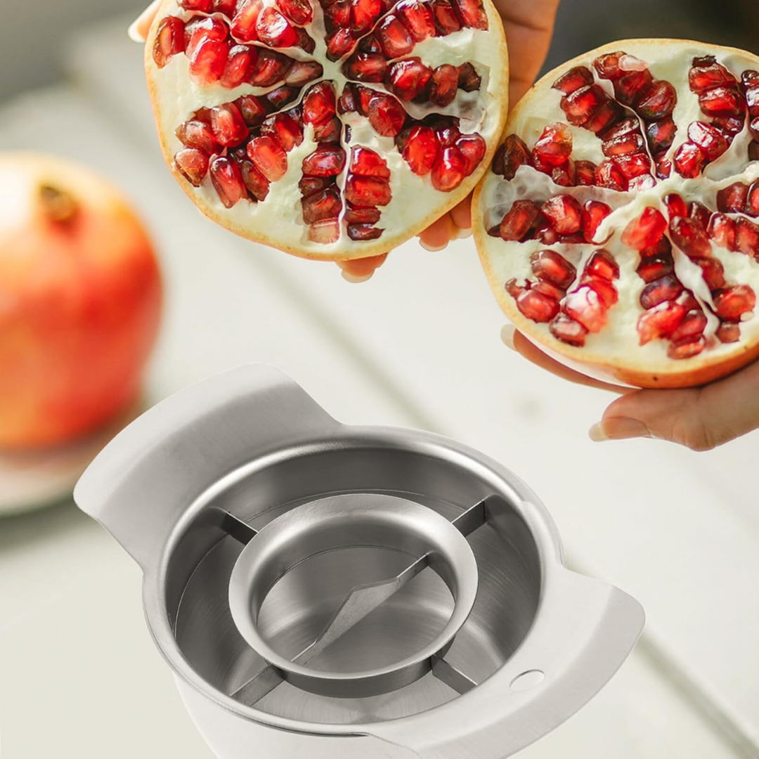 Edelstahl Granatapfel-Entkernung – Mühelose Extraktion - Zorenza