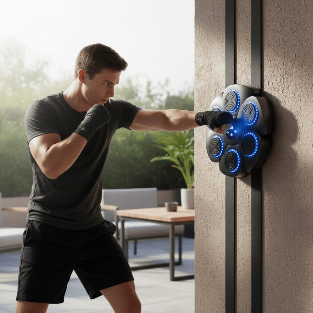 Boxtrainer mit Bluetooth-Musik und RGB-Beleuchtung -    Zorenza