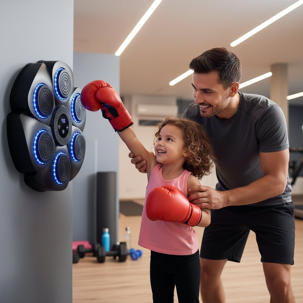Boxtrainer mit Bluetooth-Musik und RGB-Beleuchtung -    Zorenza