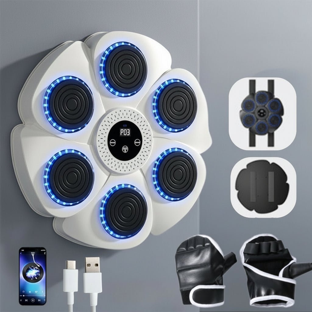 Boxtrainer mit Bluetooth-Musik und RGB-Beleuchtung -    Zorenza