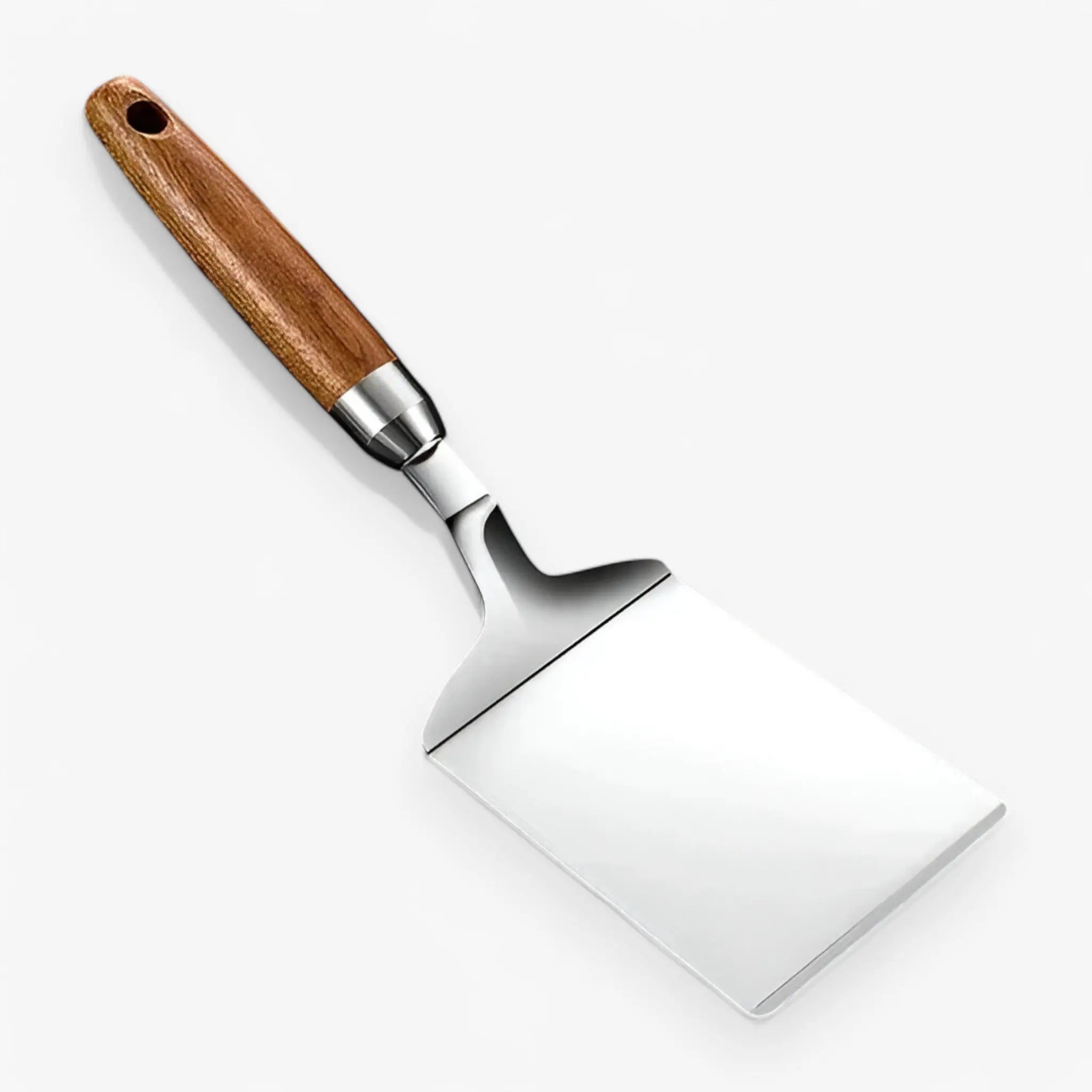 Quadratischer Wender mit Holzgriff – Präzises Wenden für Grill und Pfanne Zorenza