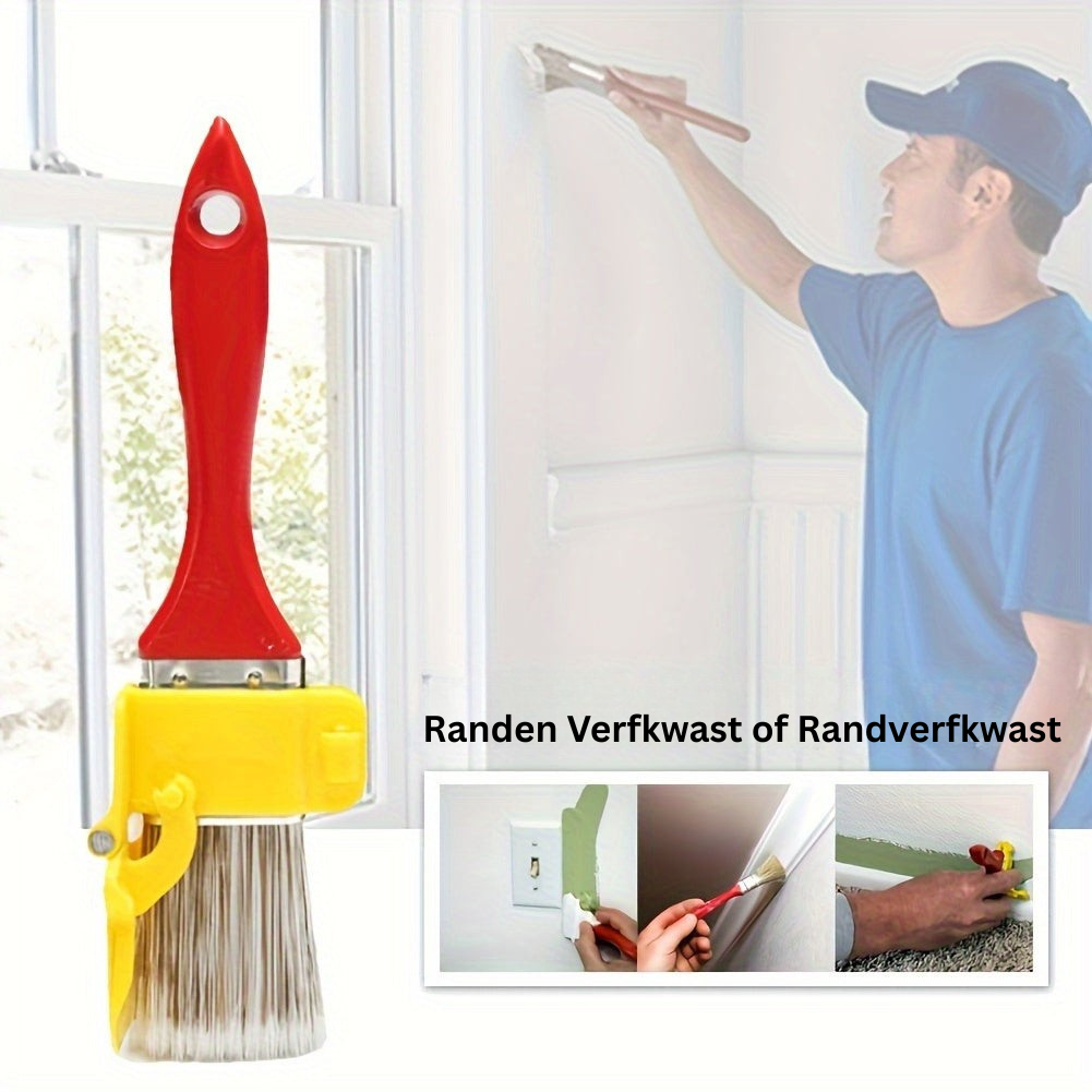 Pinsel mit integriertem Farbabstreifer -    Zorenza