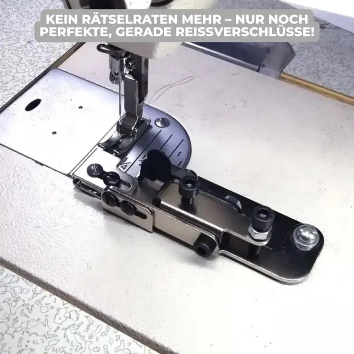 Reißverschluss-Nähfuß für präzises Einnähen Zorenza