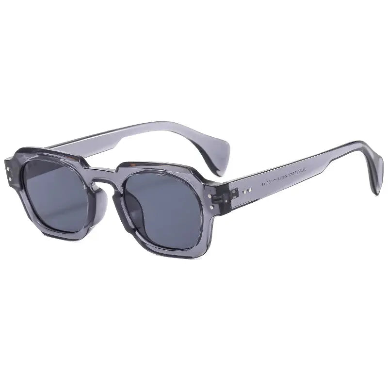 Retro Sonnenbrille mit eckiger Fassung und UV400-Schutz – 6 Farben Zorenza