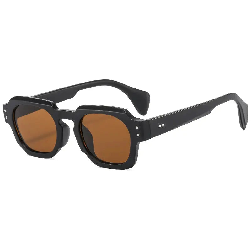 Retro Sonnenbrille mit eckiger Fassung und UV400-Schutz – 6 Farben Zorenza