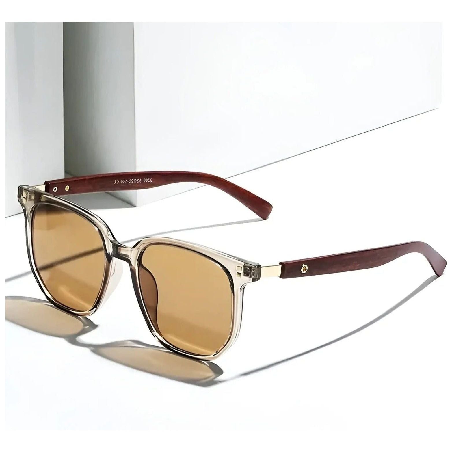 Sonnenbrille Quadratisch Retro-Stil mit UV400-Schutz -    Zorenza