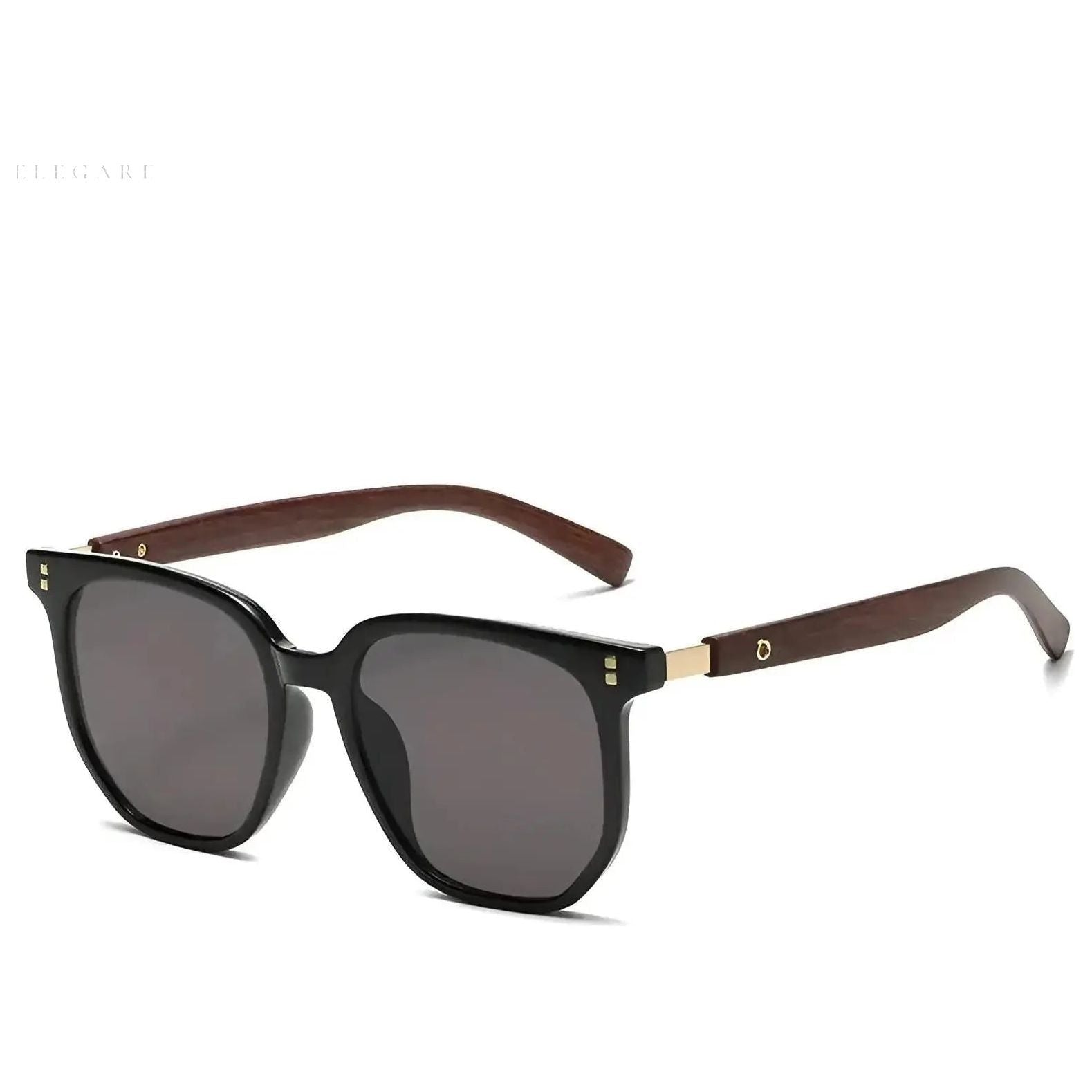 Sonnenbrille Quadratisch Retro-Stil mit UV400-Schutz -    Zorenza