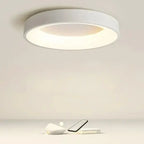 Runde LED-Deckenlampe – Skandinavisches Design, Warmweiß Zorenza