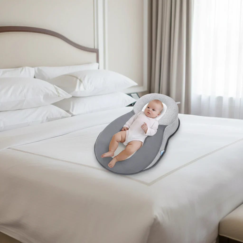 Baby-Lagerungskissen Ergonomisch – Sicherer Schlaf -    Zorenza