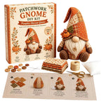 Patchwork-Puppen Nähset – Filz DIY Kit für 4 Stoffpuppen -    Zorenza