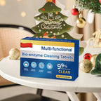 Multifunktionale Bio-Enzym-Reinigungstabletten, Waschmaschine, Wäschereinigung, Brausetabletten, Stoffe, Kleidung, Reinigungswerkzeug Zorenza