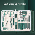 30 stks manicure set draagbare roestvrijstalen nagelknipper trimgereedschap schoonheid pedicure kit vingerverzorging nagelknipper schaar set Zorenza