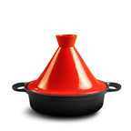 Tajine aus Gusseisen mit Keramikdeckel, 26 cm -    Zorenza