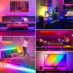 LED-Lichtband RGB mit Fernbedienung und App-Steuerung -    Zorenza