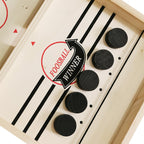Tischspiel 2-in-1 Fußball & Shuffleboard aus Holz -    Zorenza