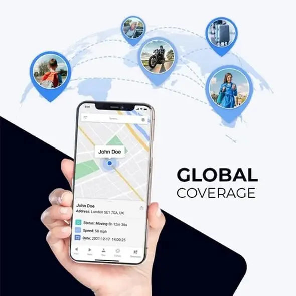 Mini-GPS-Tracker 2er-Set – Immer wissen, wo Ihre Sachen sind Zorenza
