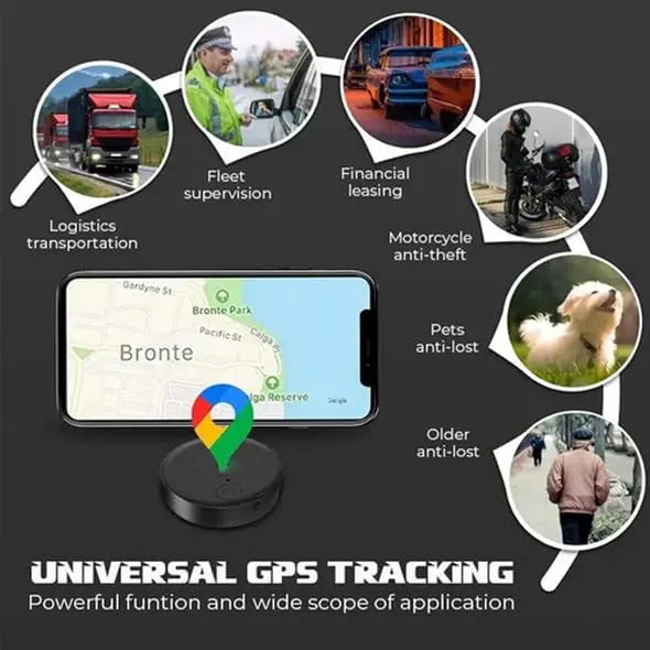 Mini-GPS-Tracker 2er-Set – Immer wissen, wo Ihre Sachen sind Zorenza