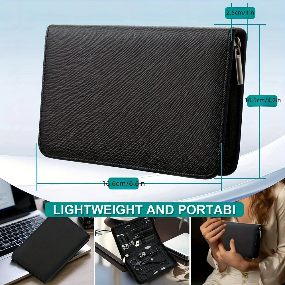 30 stks manicure set draagbare roestvrijstalen nagelknipper trimgereedschap schoonheid pedicure kit vingerverzorging nagelknipper schaar set Zorenza