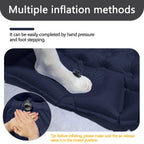 Aufblasbare Campingmatte mit Kopfkissen – 10 cm dick -    Zorenza
