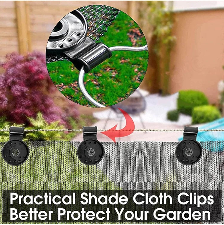 Sonnennetz-Clips für sichere Befestigung - 20 Stück Zorenza