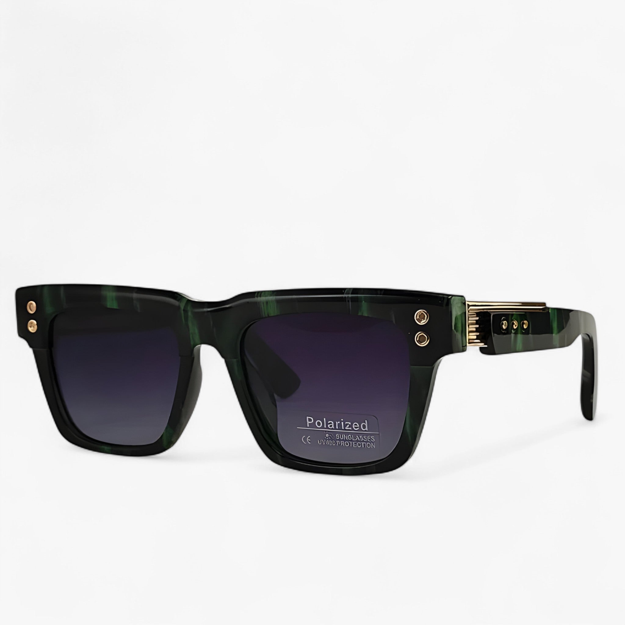 Sonnenbrille Steampunk-Design mit polarisierenden Gläsern -    Zorenza