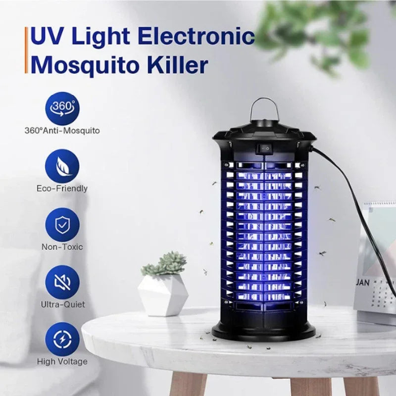 UV-Insektenfänger – Elektrische Mückenfalle mit 360° Schutz -    Zorenza