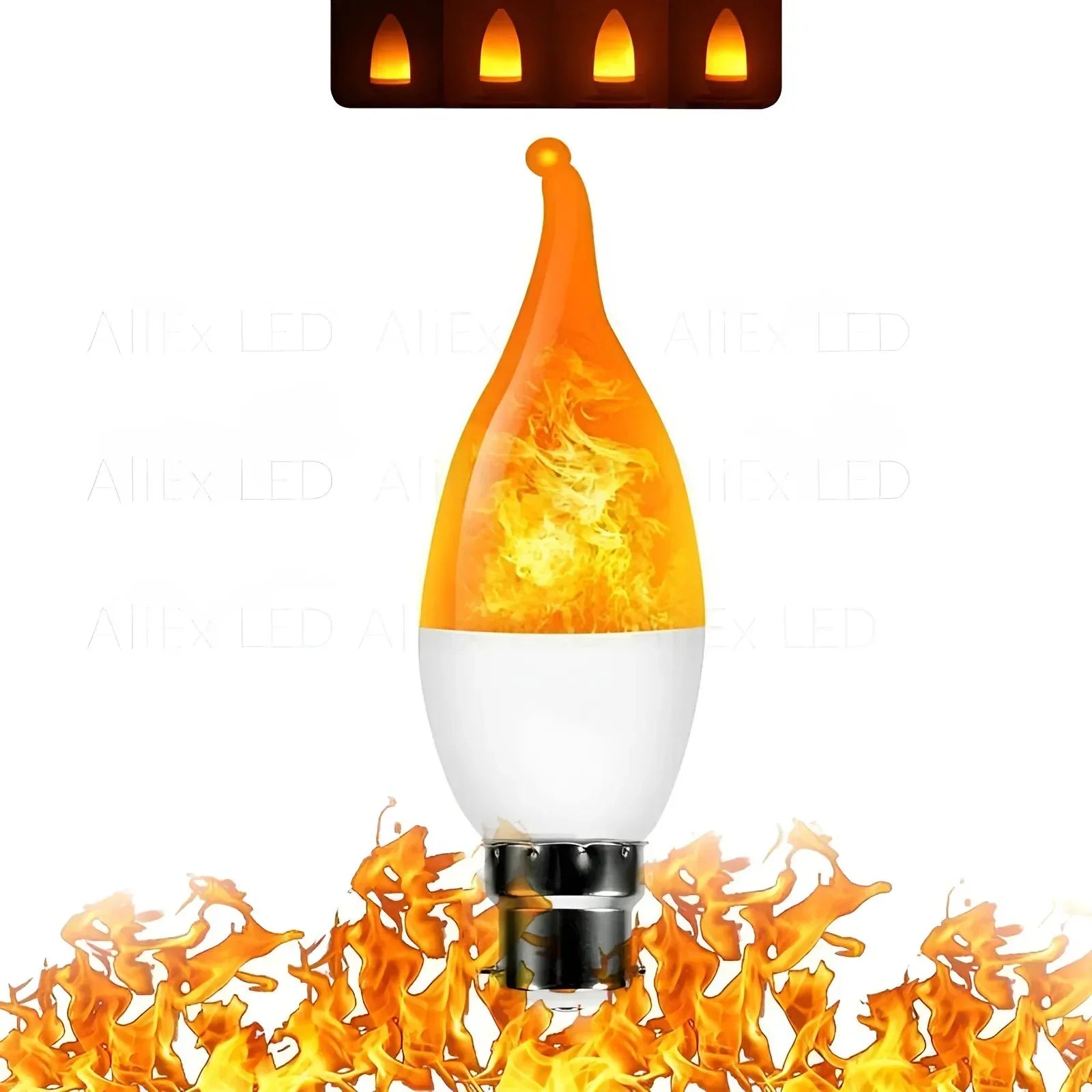 LED Flammenlampe mit beweglichem Flammeffekt -    Zorenza