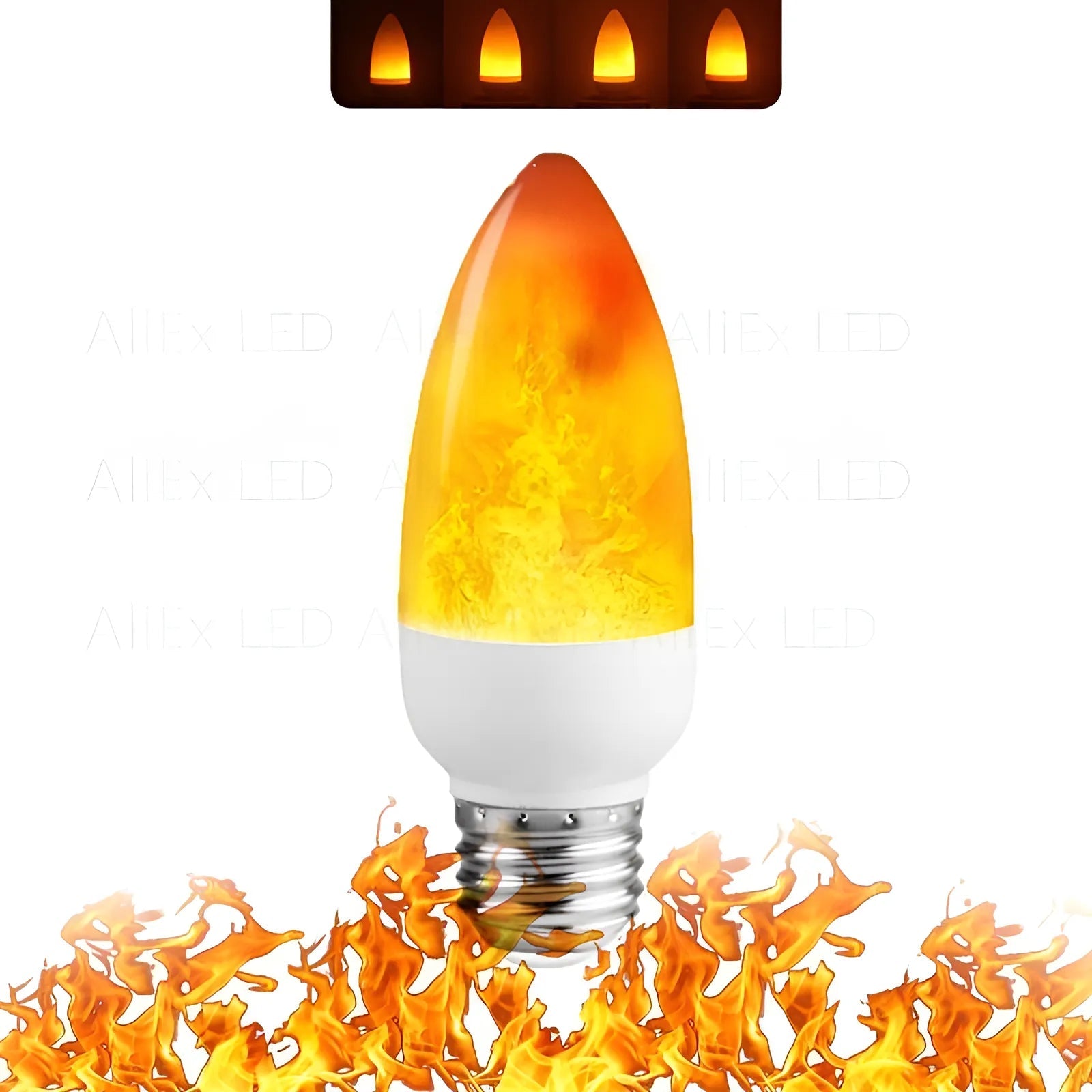 LED Flammenlampe mit beweglichem Flammeffekt -    Zorenza