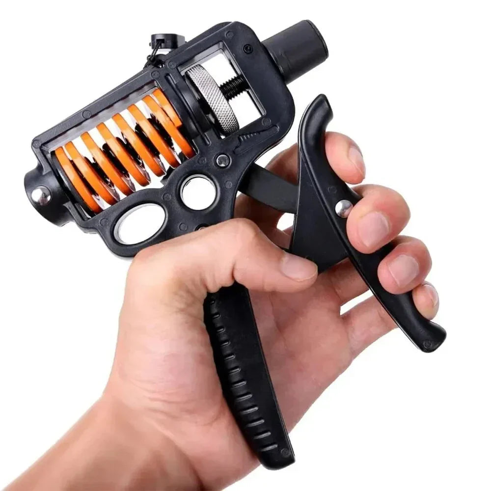 Handtrainer verstellbar 5-165kg – Griffkrafttrainer aus Stahl -    Zorenza
