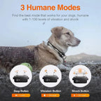 Hundetrainingshalsband mit Fernbedienung – 1000m Reichweite -    Zorenza