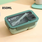 Bento Lunchbox mit Besteck und Silikonmanschette -    Zorenza