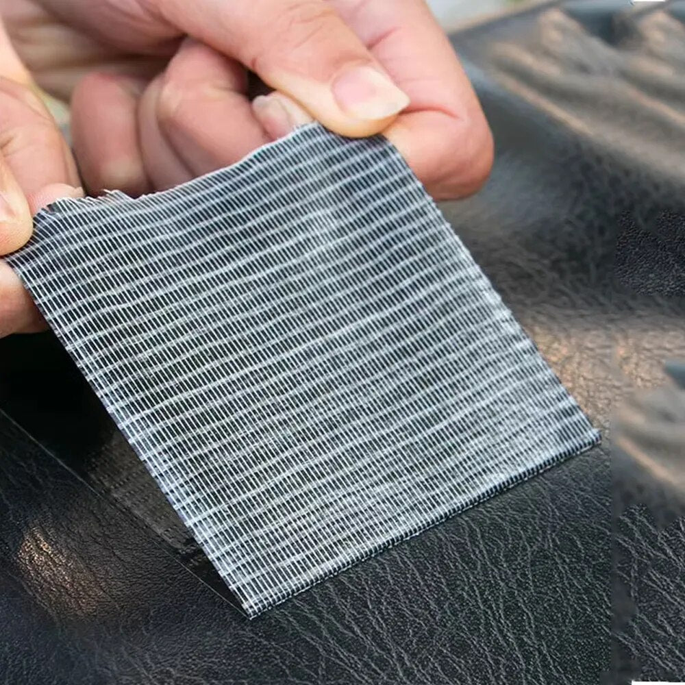 Lederreparaturband selbstklebend 5 cm x 10 m schwarz -    Zorenza