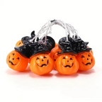 Halloween Lichterkette Kürbis-Design – Batterie oder USB -    Zorenza