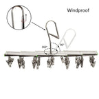 Wäschetrockner klappbar 35 Clips Edelstahl – Windbeständig -    Zorenza