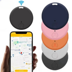 Runder Bluetooth-Tracker – Schlüssel und Taschen schnell finden-2er-set Zorenza