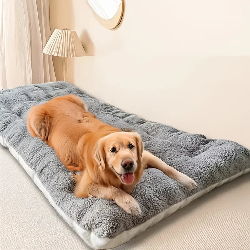 Hundebett XXL mit Plüsch-Oberfläche - 120x60 cm Zorenza