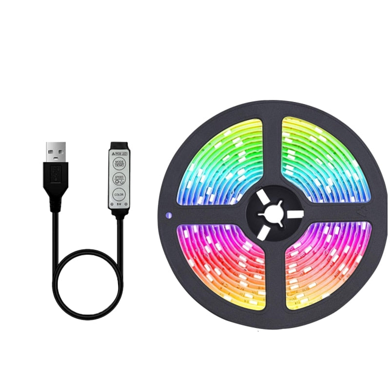LED-Lichtband RGB mit Fernbedienung und App-Steuerung -    Zorenza