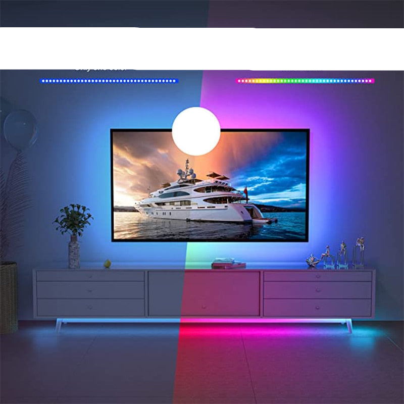 LED-Lichtband RGB mit Fernbedienung und App-Steuerung -    Zorenza